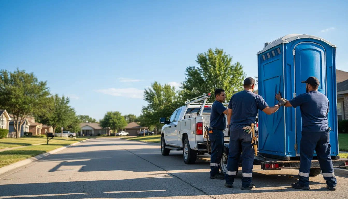 Portable Toilet Rental in Lexington, MO near me